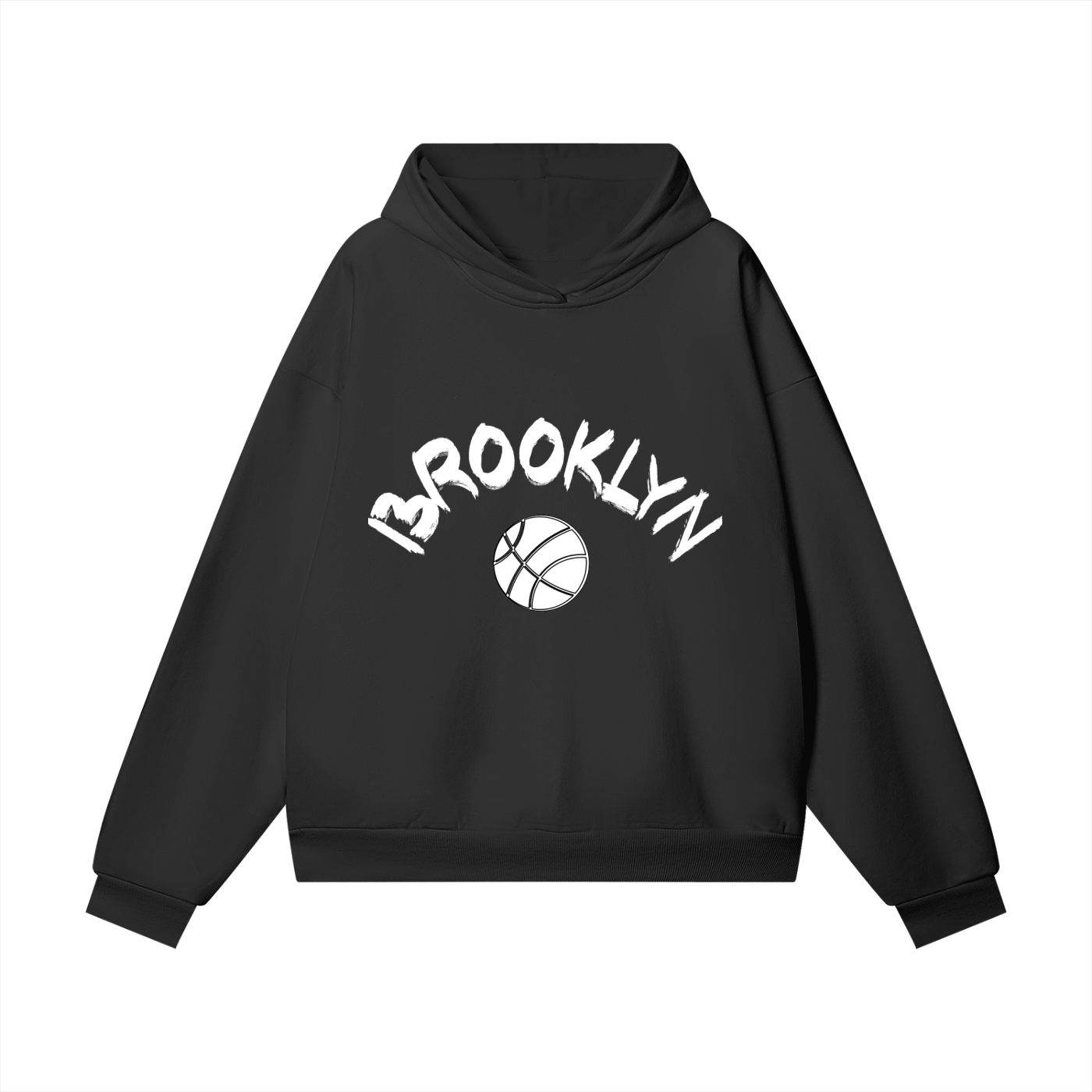 Premiere League Hoops "Brooklyn": Heavyweight Hidden Pocket Fleece Hoodie